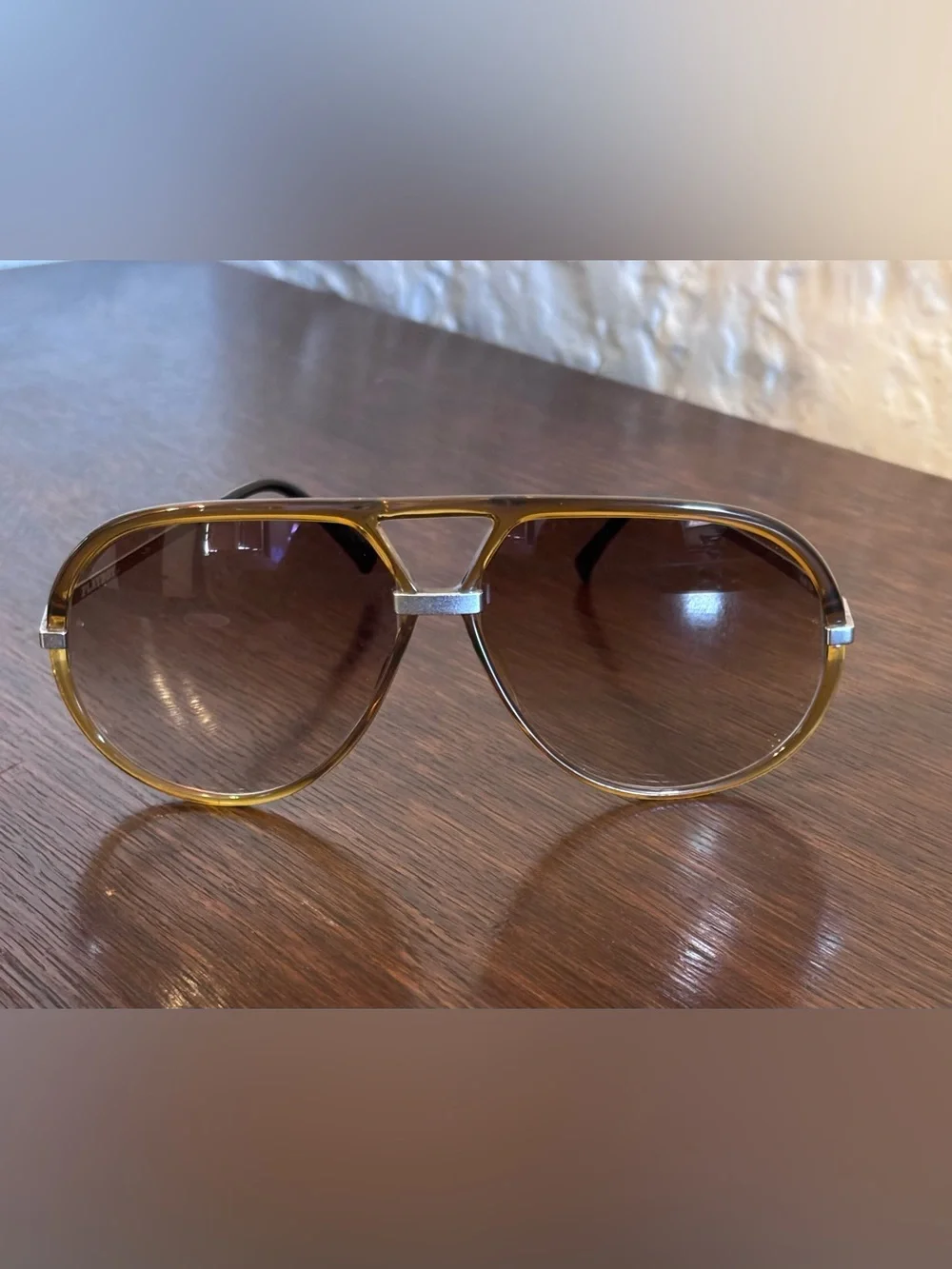 Rare Vintage Playboy 4576 Optyl Aviator Sunglasses - Excellent condition